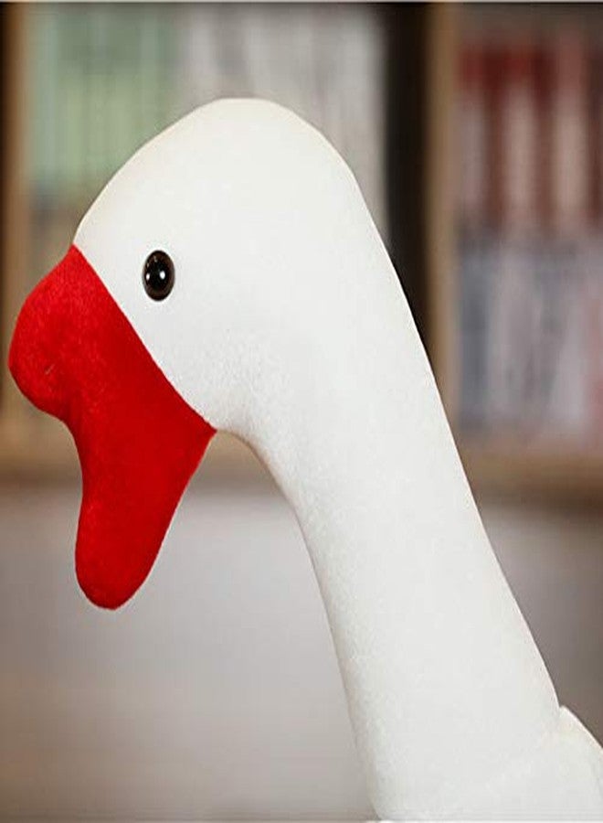 Warmtree Cute Plush Hat Funny Novelty Plush Animal Fruit Hat Mask Cap Photo Props Dress Up Hat Cosplay Halloween Party Costume Headgear (Goose) - Image 4